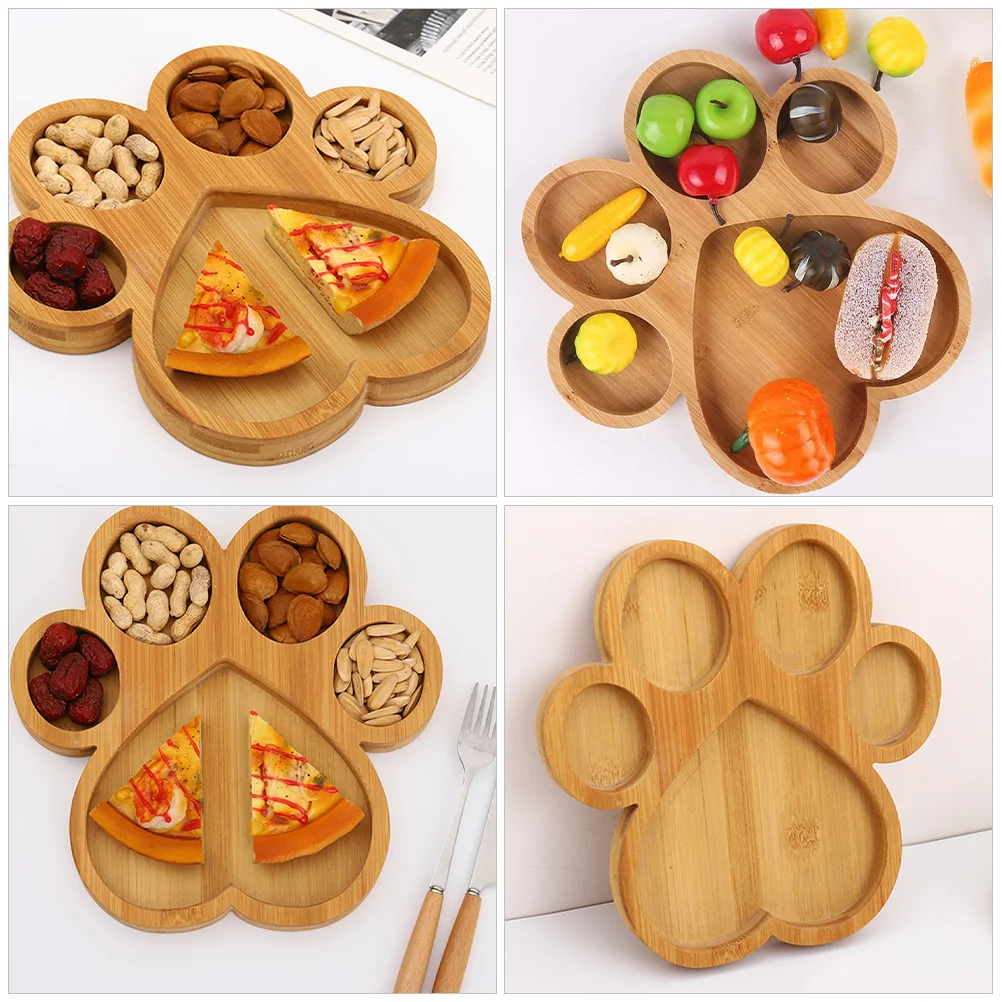 Dog Print Serving Platter Bamboo Animal Tray Heart-shaped Child Pineapple Decor for Home Food Trays
Dog Print Serving Platter Bamboo Animal Tray Heart-shaped Child Pineapple Decor for Home Food Trays