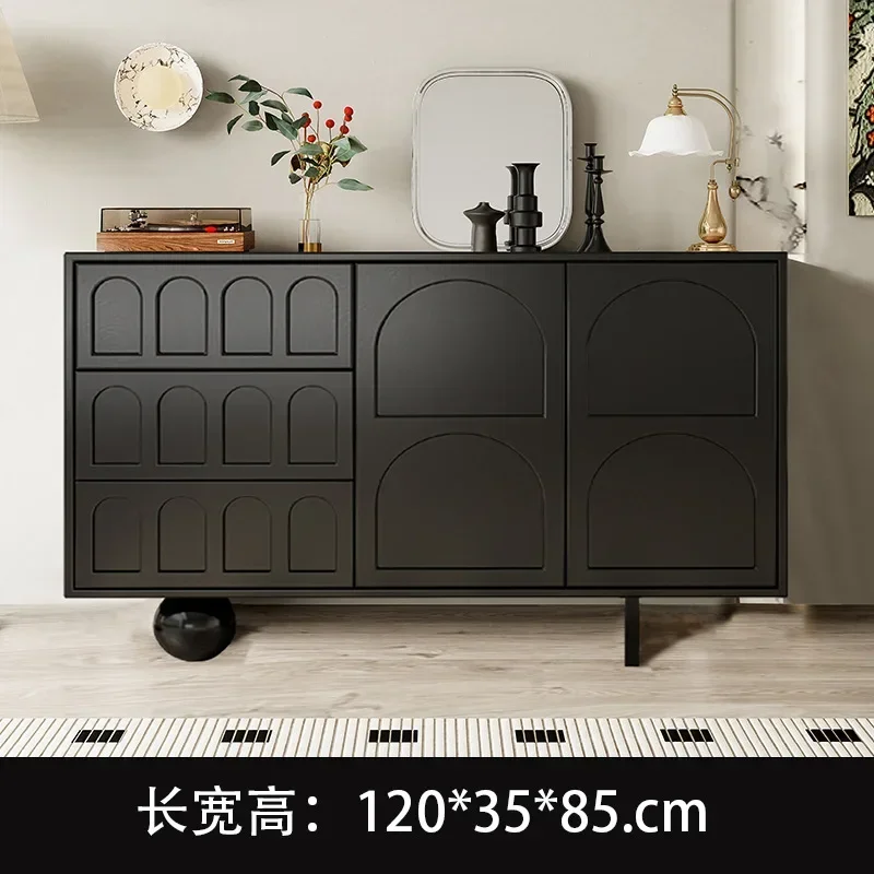 Solid wood dining side cabinet, bedroom locker, French entrance cabinet, retro living room storage table
Solid wood dining side cabinet, bedroom locker, French entrance cabinet, retro living room storage table