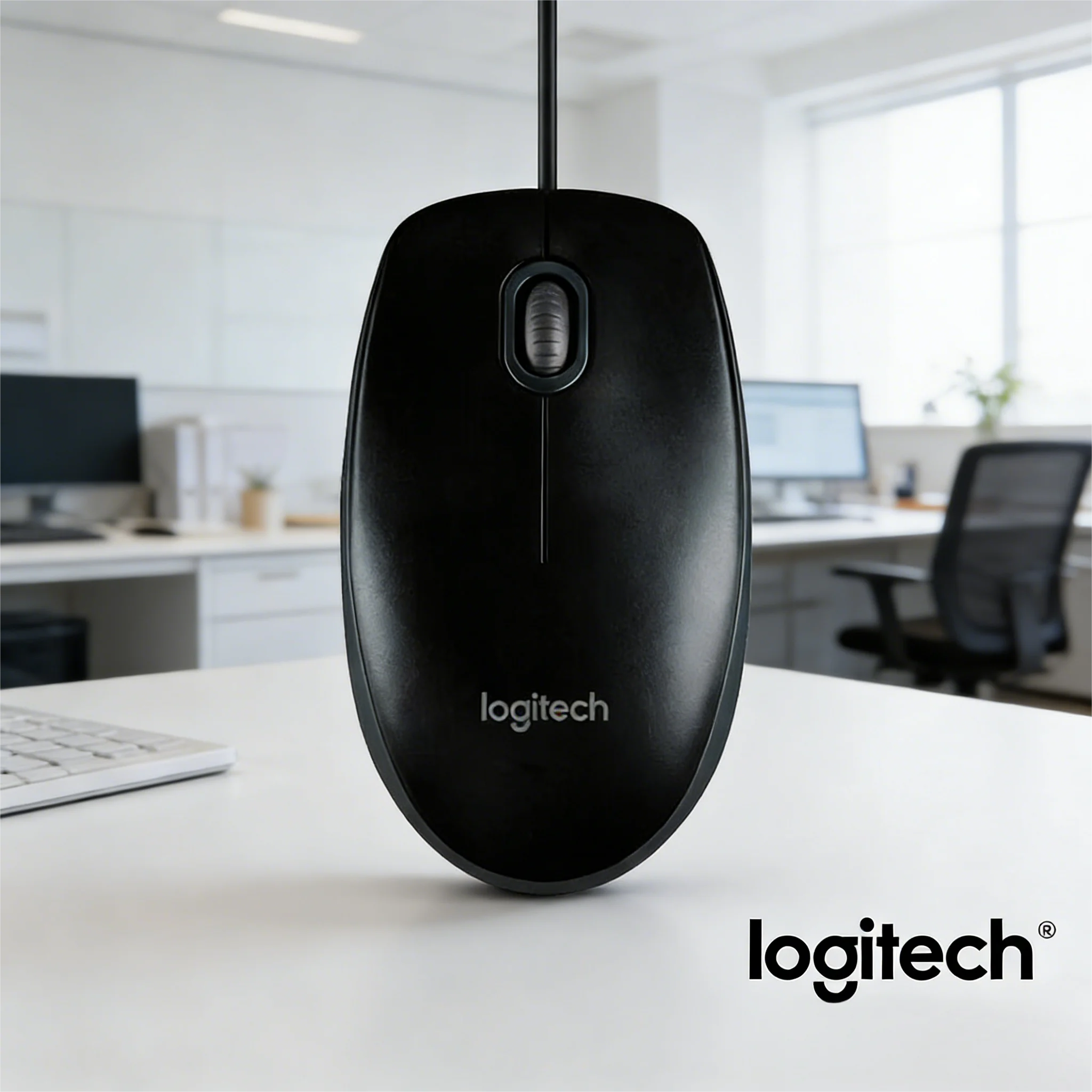 Logitech M100R - сенсор 1000 DPI для плавного перемещения курсора
Logitech M100R - сенсор 1000 DPI для плавного перемещения курсора
