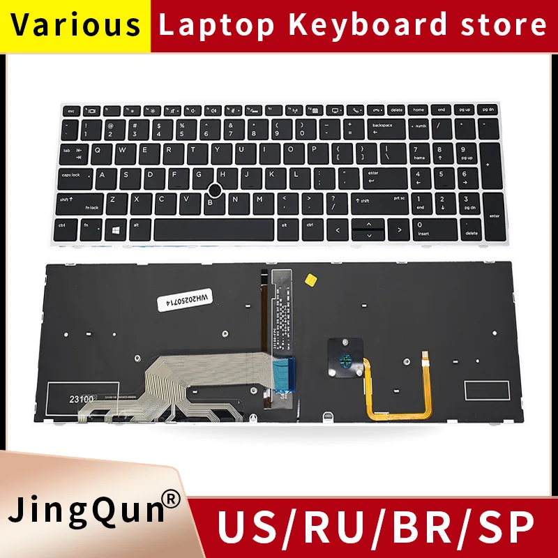 Replacement US/RU Russian Backlit Keyboard for HP ZBOOK 15 G5 G6, ZBook 17 G5 G6 L29635 L12765-041 L28407 L12764-071
Replacement US/RU Russian Backlit Keyboard for HP ZBOOK 15 G5 G6, ZBook 17 G5 G6 L29635 L12765-041 L28407 L12764-071