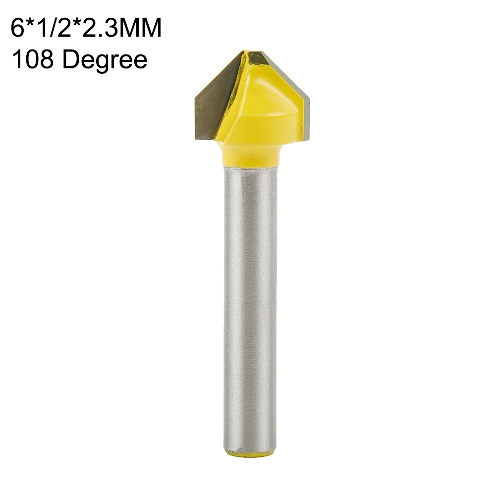 Chamfer Degree V Shaped Flat Router Bit Milling Cutter Router Bit V Shaped Flat Woodworking Engraving Milling Cutter
Chamfer Degree V Shaped Flat Router Bit Milling Cutter Router Bit V Shaped Flat Woodworking Engraving Milling Cutter