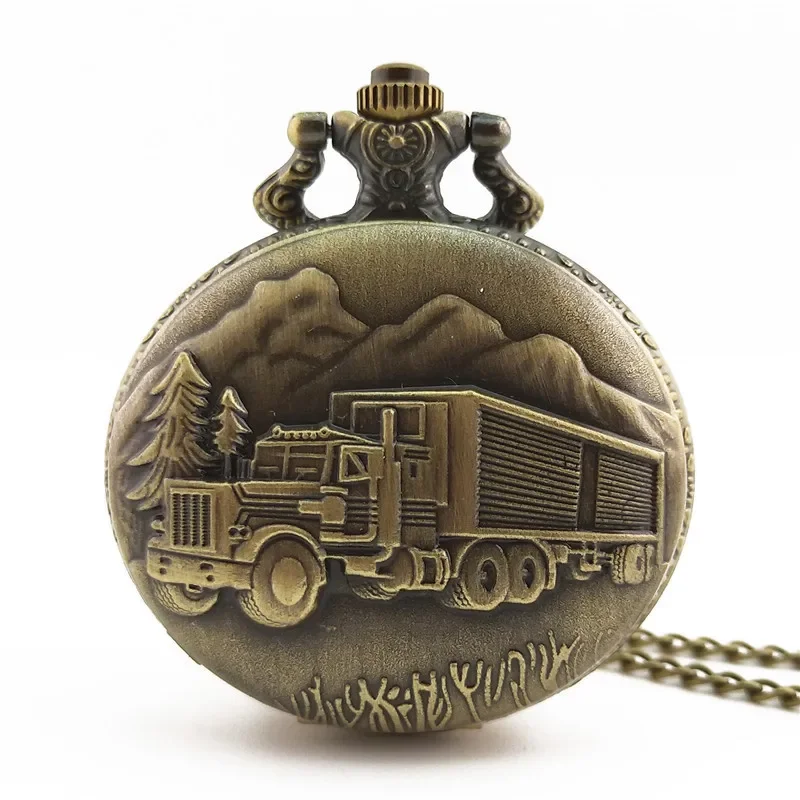 Vintage pocket watch large vintage train and truck series pocket watch for men and women, student watch hanging watch
Vintage pocket watch large vintage train and truck series pocket watch for men and women, student watch hanging watch