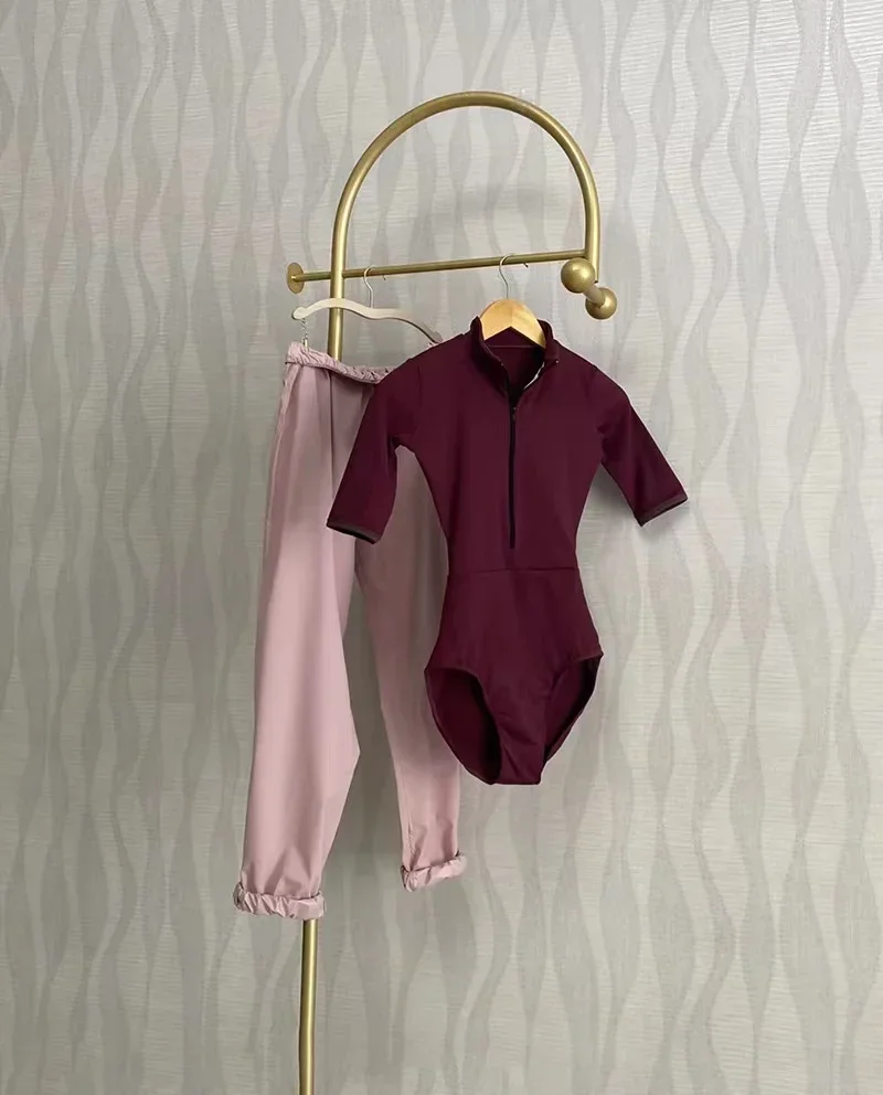 Ballet Leotard Women High quality Zipper Dance Jumpsuit Adult New Daily Practice Ballet Dance Clothes Yoga Leotard
Ballet Leotard Women High quality Zipper Dance Jumpsuit Adult New Daily Practice Ballet Dance Clothes Yoga Leotard