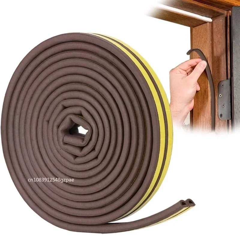 1 Roll 5M Door Window Seal Strip DIEP Self-adhesive Acoustic Foam Sealing Strip Tape Insulation Windproof Rubber Weatherstrip
1 Roll 5M Door Window Seal Strip DIEP Self-adhesive Acoustic Foam Sealing Strip Tape Insulation Windproof Rubber Weatherstrip