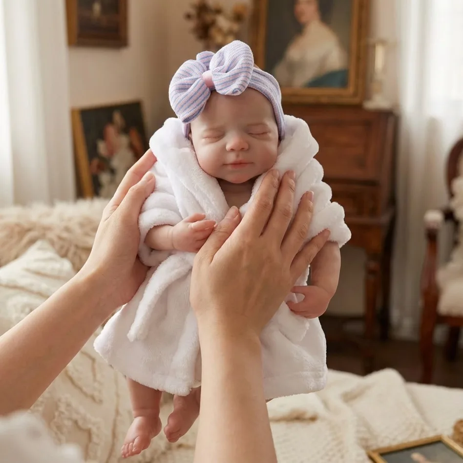 Aizwa1 18 Inch Silicone Reborn Doll Girl Handmade Bebe Soft Touch Pascale 3D Painted Skin Reborn Baby Girl
Aizwa1 18 Inch Silicone Reborn Doll Girl Handmade Bebe Soft Touch Pascale 3D Painted Skin Reborn Baby Girl