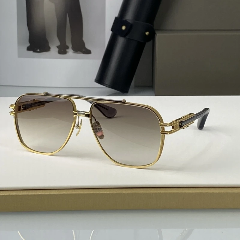 KUDURU Luxury Pilot Sunglasses DTS436 Double Bridge Female Eyewear Alloy Outdoor Business Style for Women And Men
KUDURU Luxury Pilot Sunglasses DTS436 Double Bridge Female Eyewear Alloy Outdoor Business Style for Women And Men