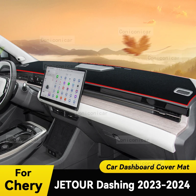 Коврик для приборной панели, защитный коврик для CHERY JETOUR Dashing X-1 2023 2024, автомобильные аксессуары, Солнцезащитный ковер для приборной панели, коврик для приборной панели
Коврик для приборной панели, защитный коврик для CHERY JETOUR Dashing X-1 2023 2024, автомобильные аксессуары, Солнцезащитный ковер для приборной панели, коврик для приборной панели