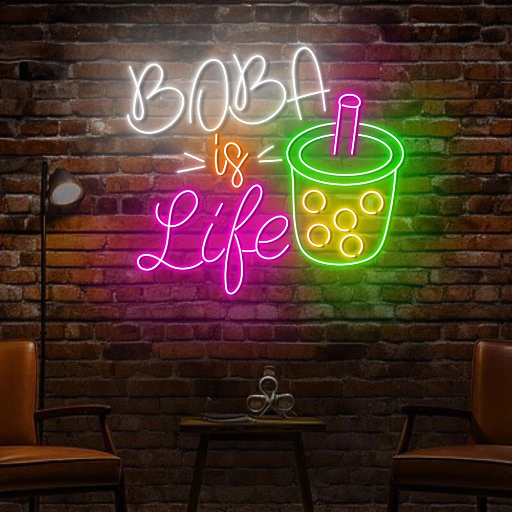 Неоновая вывеска Boba Is Life на заказ, пузырьковый чай, чай с молоком, светодиодный неоновый свет, напитки, кофе-бар, магазин, настенный декор, бизнес-приветственный знак
Неоновая вывеска Boba Is Life на заказ, пузырьковый чай, чай с молоком, светодиодный неоновый свет, напитки, кофе-бар, магазин, настенный декор, бизнес-приветственный знак