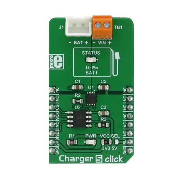 New MIKROE-2848 CHARGER 5 CLICK
New MIKROE-2848 CHARGER 5 CLICK