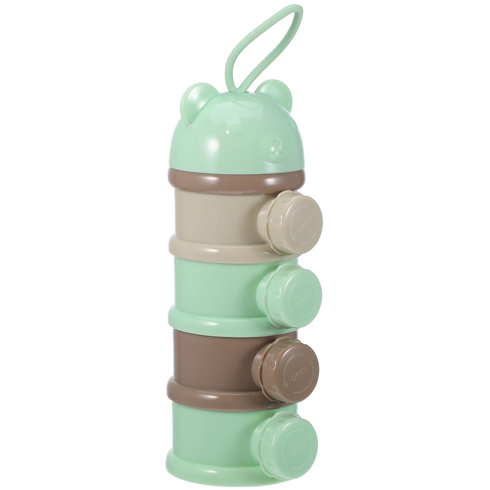 4 Layers Milk Powder Box Green Food Containers Baby Feeding Tool Travel Formula Dispenser Storage Container Snack Cups Portable
4 Layers Milk Powder Box Green Food Containers Baby Feeding Tool Travel Formula Dispenser Storage Container Snack Cups Portable