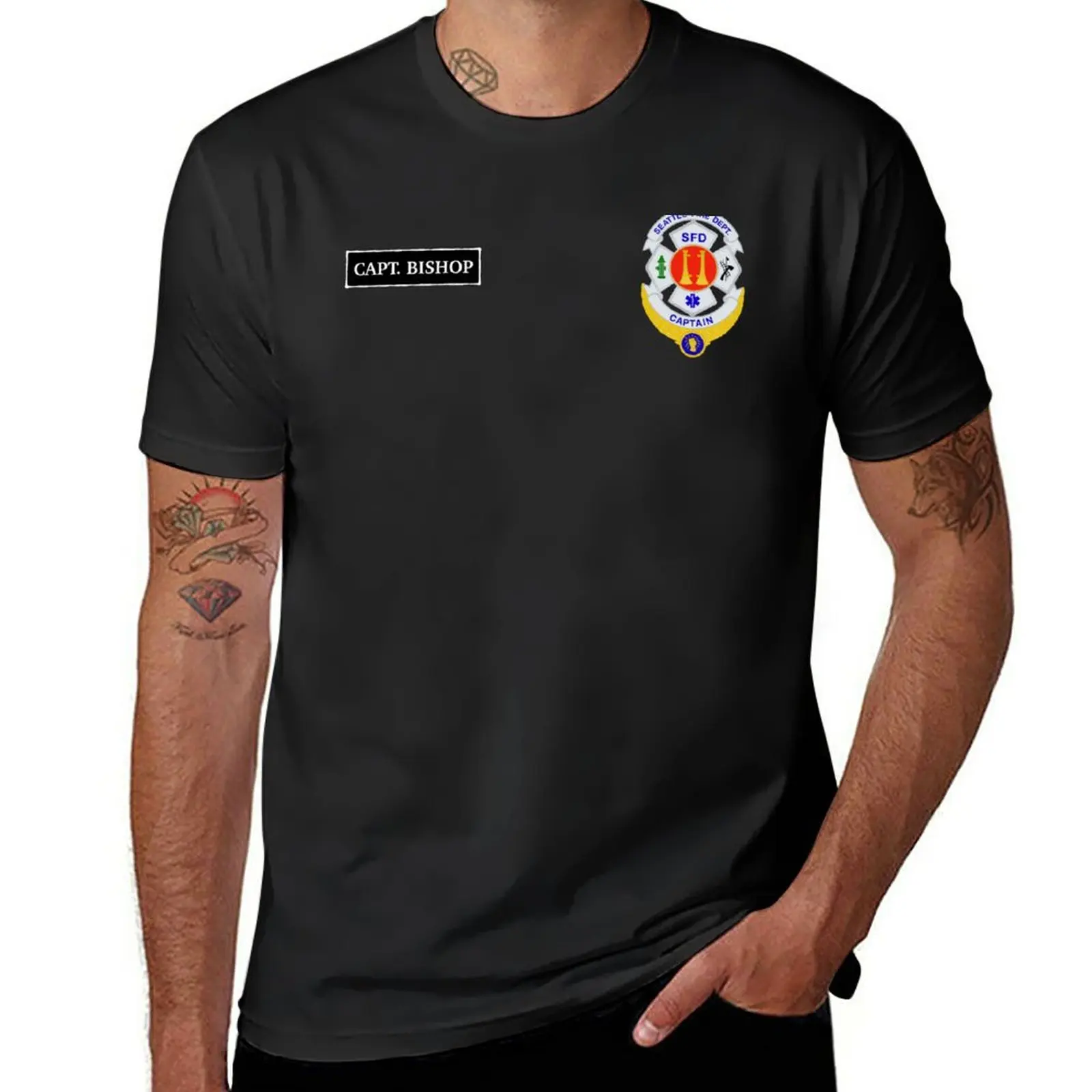 STATION 19 - CAPTAIN MAYA BISHOP - BADGE T-Shirt cute tops T-shirt for a boy sweat shirt heavy weight t shirts for men
STATION 19 - CAPTAIN MAYA BISHOP - BADGE T-Shirt cute tops T-shirt for a boy sweat shirt heavy weight t shirts for men