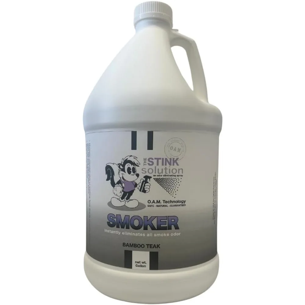 Large Smoke Odor Eliminator Spray for Home Car Clothes Hair Walls Neutralizes All Smoke Smells 128oz
Large Smoke Odor Eliminator Spray for Home Car Clothes Hair Walls Neutralizes All Smoke Smells 128oz