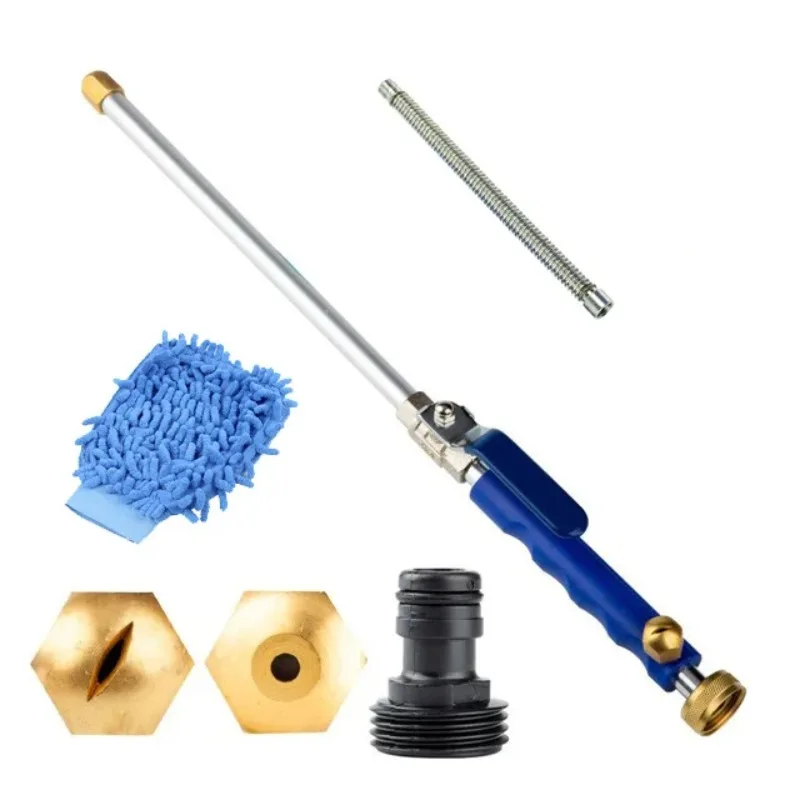 High Pressure Water Jet Spray Gun with Long Extension Wand Brass Nozzle TPR Handle for Garden Car Wash Patio Cleaning Dual No
High Pressure Water Jet Spray Gun with Long Extension Wand Brass Nozzle TPR Handle for Garden Car Wash Patio Cleaning Dual No