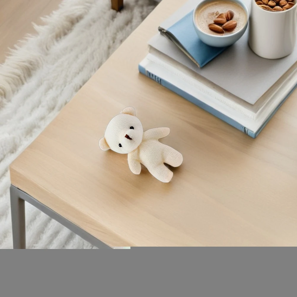16 Pcs Mini Bear Stuffed Animals Cute Keychain Hanging Decor Toy Pendant Accessories Valentine Gifts Joint Style Bare Look
16 Pcs Mini Bear Stuffed Animals Cute Keychain Hanging Decor Toy Pendant Accessories Valentine Gifts Joint Style Bare Look
