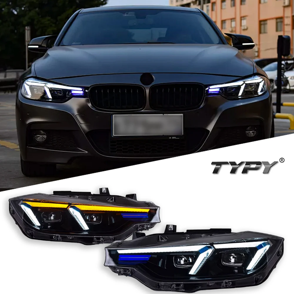 Автомобиль для BMW 3 серии F30 F35, обновленная фара 2013-2019, модифицированная для нового DRL, динамический указатель поворота, светодиодная фара, автоаксессуары
Автомобиль для BMW 3 серии F30 F35, обновленная фара 2013-2019, модифицированная для нового DRL, динамический указатель поворота, светодиодная фара, автоаксессуары