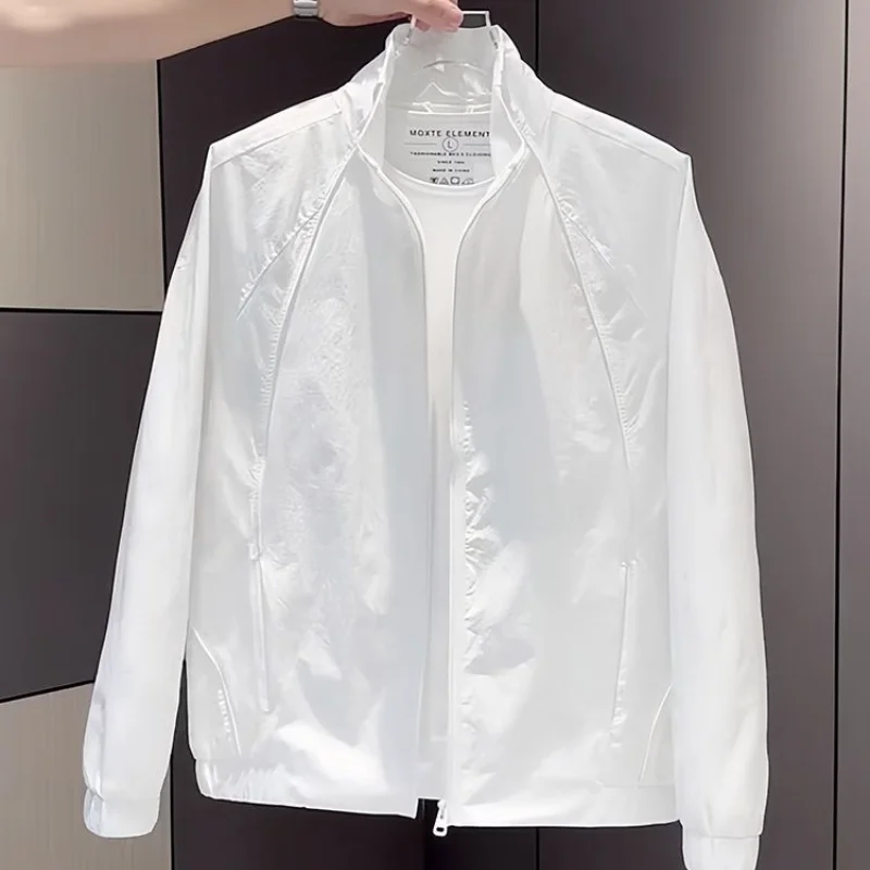 Осенняя модная ветровка Jaet, мужская тонкая солнцезащитная верхняя одежда белого цвета, универсальная молодежная одежда-стойка...
Осенняя модная ветровка Jaet, мужская тонкая солнцезащитная верхняя одежда белого цвета, универсальная молодежная одежда-стойка...