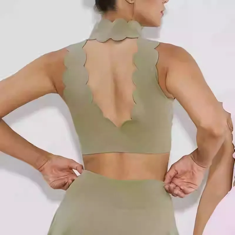 Women Sport Top Hanging Neck O Collar V Back Yoga Bra Lace Thick Shoulder Strap Beauty Back Women's Tracksuit Running Fitness
Women Sport Top Hanging Neck O Collar V Back Yoga Bra Lace Thick Shoulder Strap Beauty Back Women's Tracksuit Running Fitness