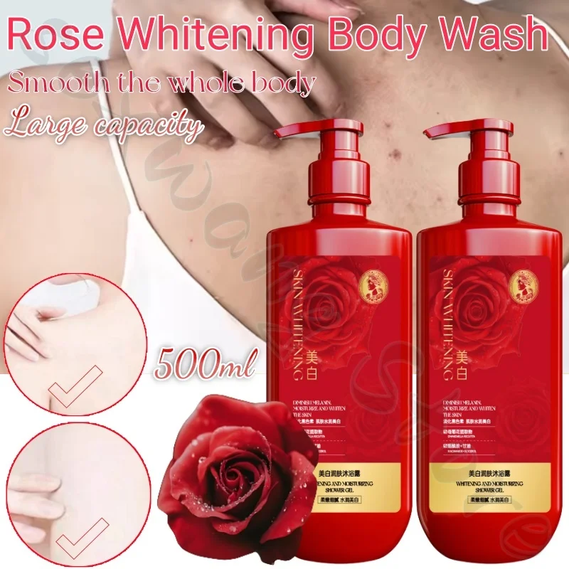 Rose Moisturizing Shower Gel 500ml Niacinamide Moisturizes the whole body to improve roughness and long-lasting fragrance
Rose Moisturizing Shower Gel 500ml Niacinamide Moisturizes the whole body to improve roughness and long-lasting fragrance