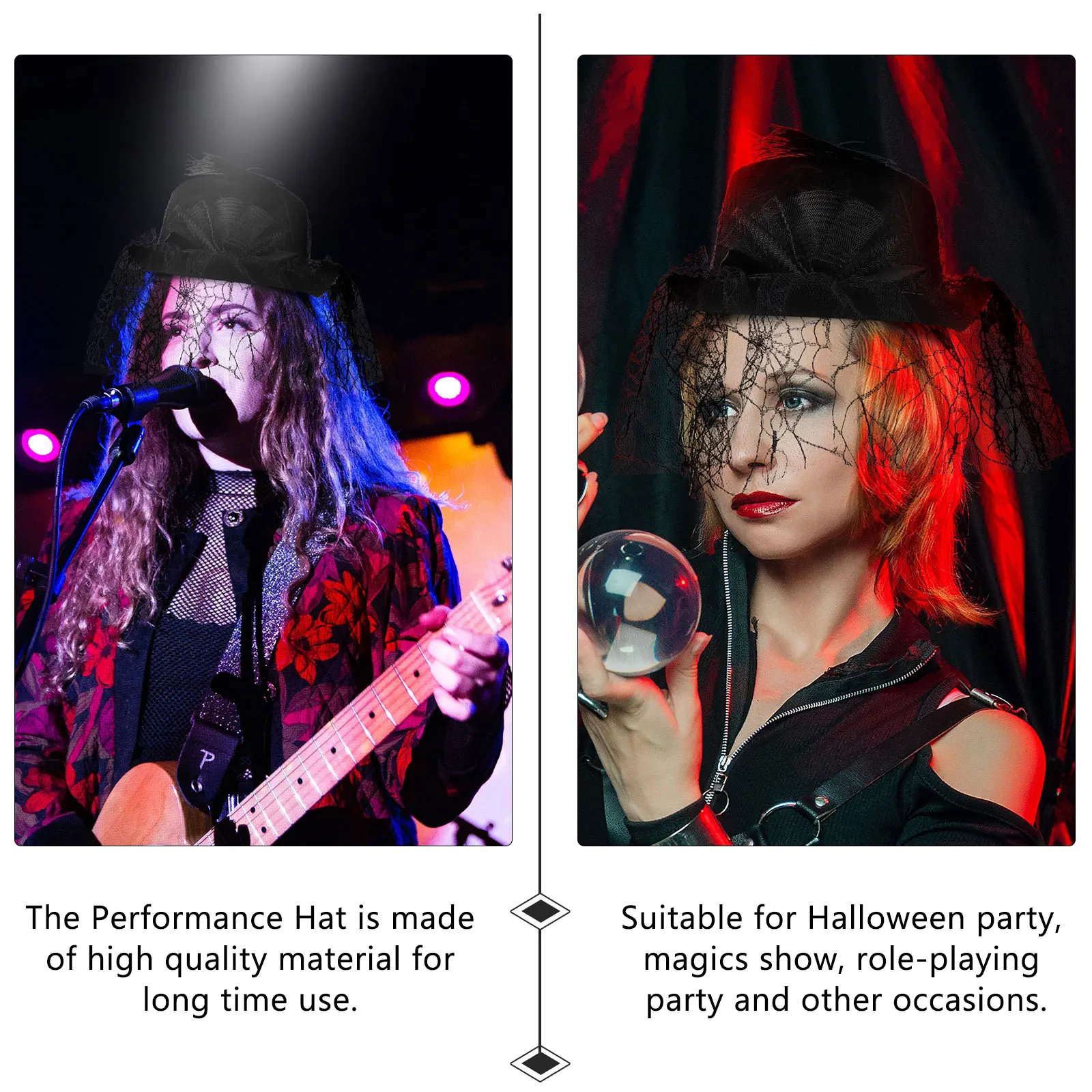 Magician Top Hat Women Hats Non-woven Fabric Performance Costume Halloween Party Supplies Black Stylish Comfortable
Magician Top Hat Women Hats Non-woven Fabric Performance Costume Halloween Party Supplies Black Stylish Comfortable