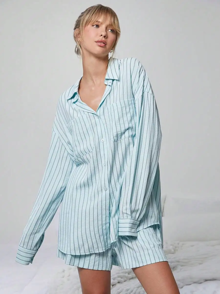 Striped Soft Touch Summer Boxer Shorts For Women
Striped Soft Touch Summer Boxer Shorts For Women