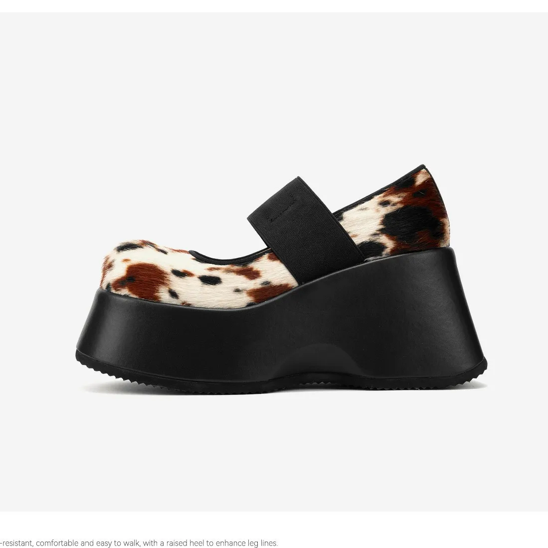 In the spring of 2026, leopard print with thick sole and shallow mouth female Mary Jane single shoe inner height increase
In the spring of 2026, leopard print with thick sole and shallow mouth female Mary Jane single shoe inner height increase