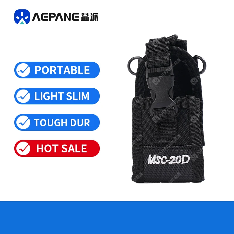 MSC-20D Nylon Walkie Talkie Holster With Quick Release Buckle And Carabiner Clip Portable Two Way Radio Carry Storage Pouch
MSC-20D Nylon Walkie Talkie Holster With Quick Release Buckle And Carabiner Clip Portable Two Way Radio Carry Storage Pouch
