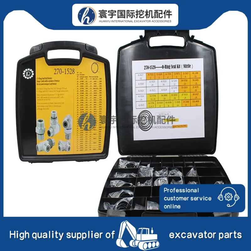 270-1528 Oil Sealing Repair Kits Excavator Parts Hydraulic Cylinder 4C-4782 2701528 Nitrile Rubber Gaske 4C4782 for CAT
270-1528 Oil Sealing Repair Kits Excavator Parts Hydraulic Cylinder 4C-4782 2701528 Nitrile Rubber Gaske 4C4782 for CAT