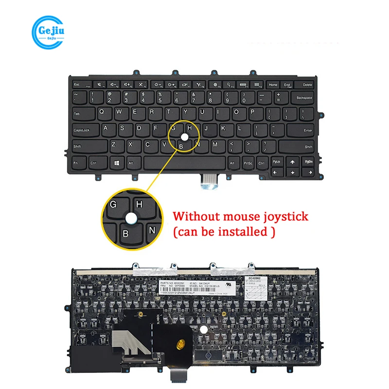 New US Thai Keyboard For Lenovo Thinkpad X240 X240S X250 X270 X240I X230S X250 X260S X260 English TI
New US Thai Keyboard For Lenovo Thinkpad X240 X240S X250 X270 X240I X230S X250 X260S X260 English TI
