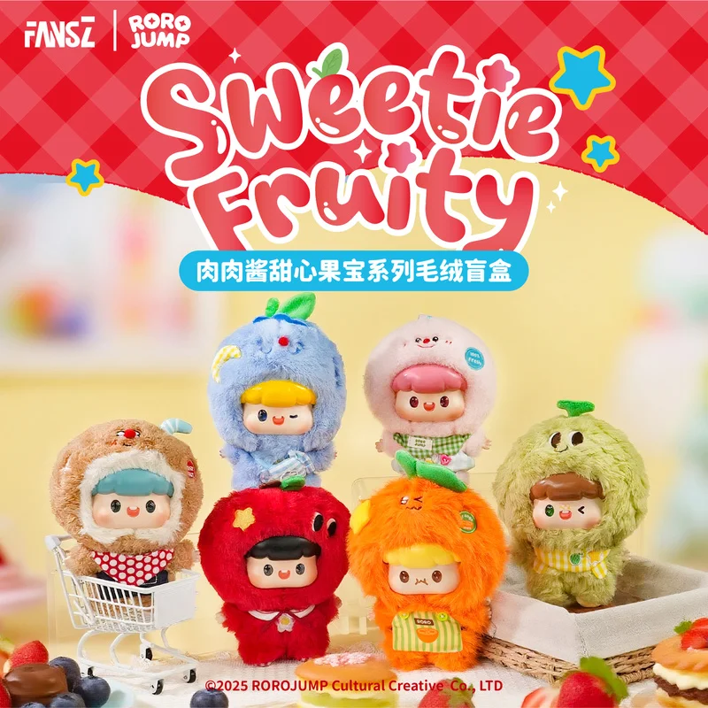 Fansz Rorojump Sweetie Fruity Series слепая коробка модная игрушка настольный изысканный орнамент кукла брелок загадочная коробка сюрприз забавный подарок
Fansz Rorojump Sweetie Fruity Series слепая коробка модная игрушка настольный изысканный орнамент кукла брелок загадочная коробка сюрприз забавный подарок