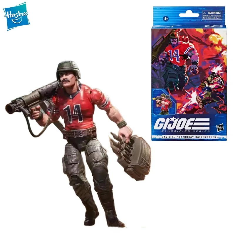 Новый оригинальный продукт Hasbro GIJOE CLASSIFIED SERIES DAVIDL. Фигурка-модель BAZ00KA KATZENBOGEN в подарок
Новый оригинальный продукт Hasbro GIJOE CLASSIFIED SERIES DAVIDL. Фигурка-модель BAZ00KA KATZENBOGEN в подарок