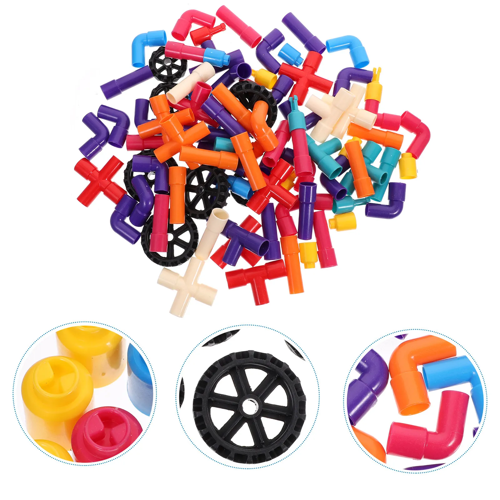 1Set Pipe Interlocking Educational Construction Blocks DIY Creative Learning Gift for Kids Early Development Plastic Games
1Set Pipe Interlocking Educational Construction Blocks DIY Creative Learning Gift for Kids Early Development Plastic Games
