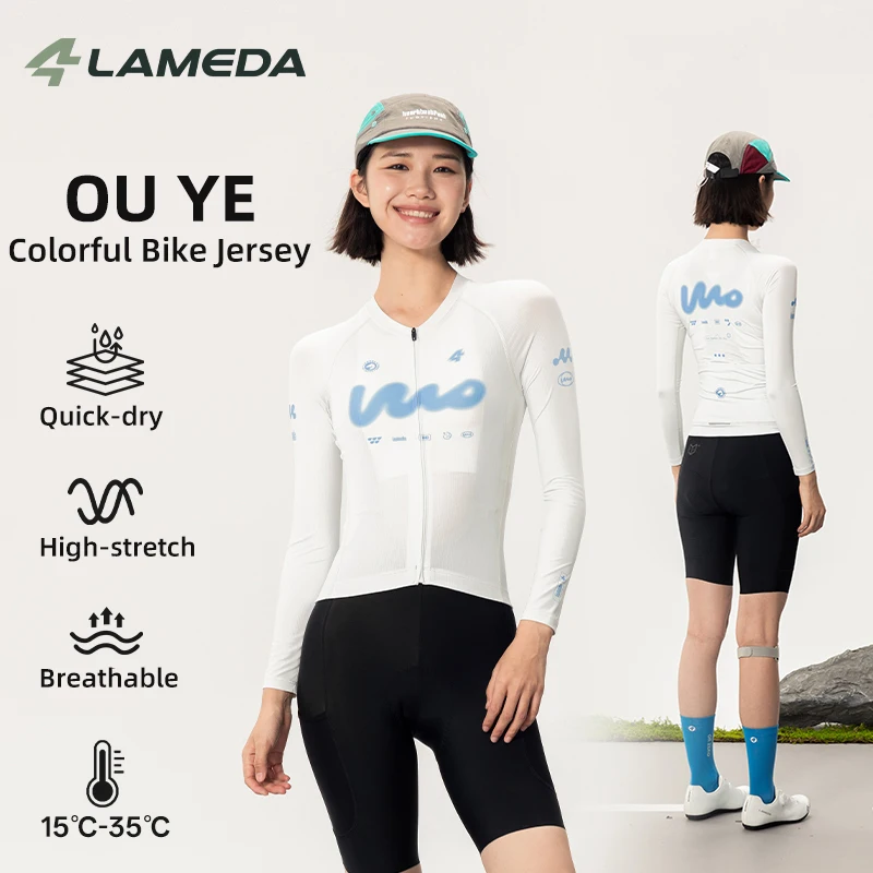 LAMEDA 2026 New Cycling JerseyLong Sleeve Professional Colorful Versatile Slim Fit Breathable Road Bike Top for Men Women
LAMEDA 2026 New Cycling JerseyLong Sleeve Professional Colorful Versatile Slim Fit Breathable Road Bike Top for Men Women