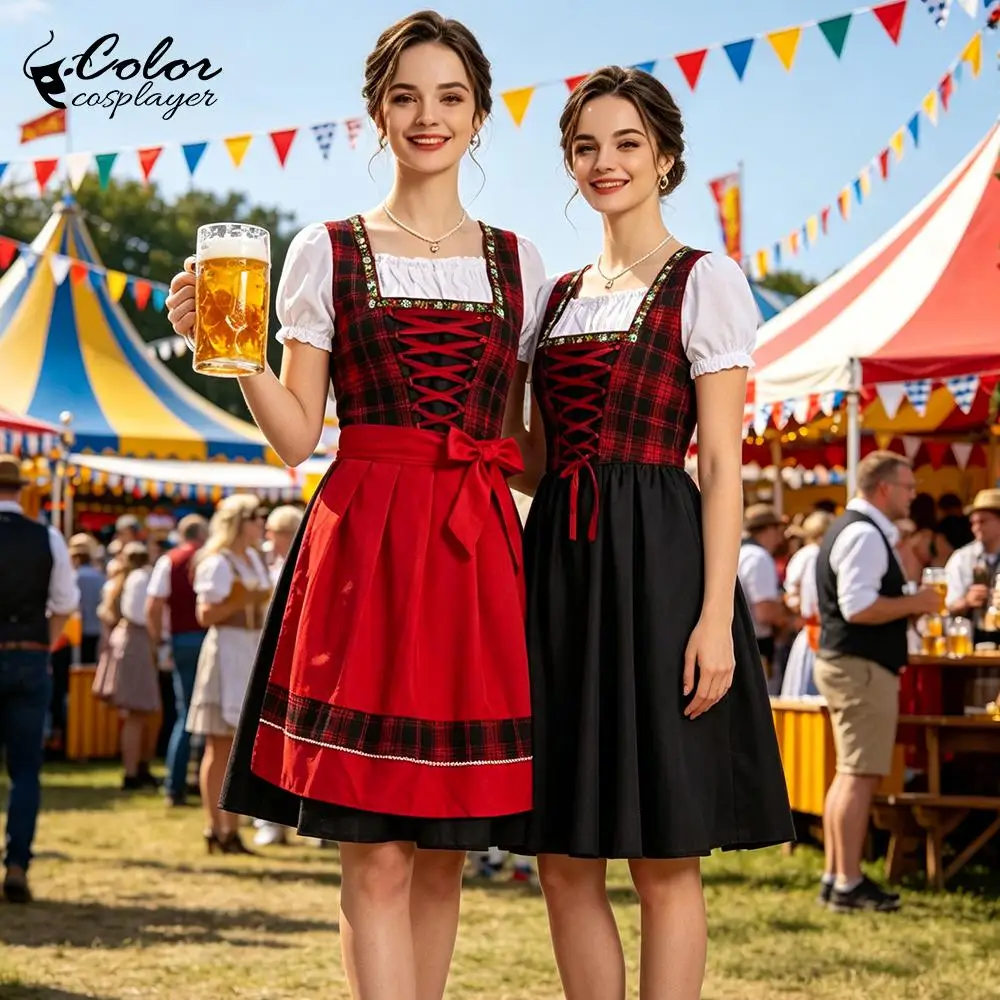 Traditional Bavarian Dirndl Dress Apron Women Oktoberfest Beer German Festival Cosplay Costume Short Sleeve Party Fancy Dress
Traditional Bavarian Dirndl Dress Apron Women Oktoberfest Beer German Festival Cosplay Costume Short Sleeve Party Fancy Dress