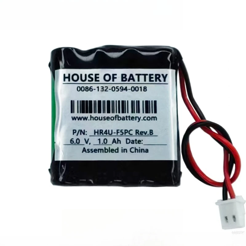 HR4U-F5PC 6.0V 1.0Ah COHN Rechargeable Battery Pack
HR4U-F5PC 6.0V 1.0Ah COHN Rechargeable Battery Pack