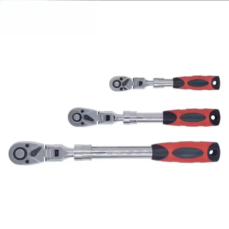 Special tools for car maintenance, telescopic shaking head fast ratchet wrench, large, medium and small, flying two-way 72 teeth
Special tools for car maintenance, telescopic shaking head fast ratchet wrench, large, medium and small, flying two-way 72 teeth