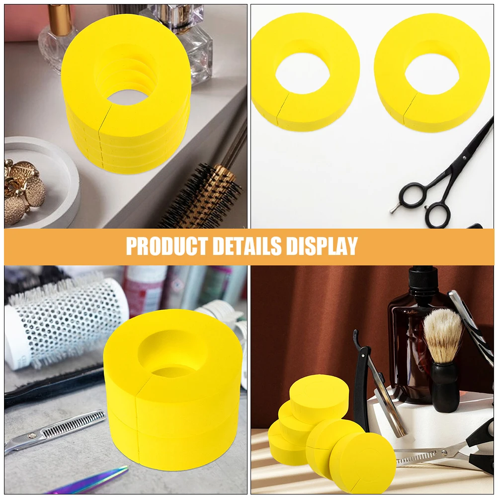 6pcs Sponge Roller Set Heatless Curling Tool C-Shaped Frizz-Free Fixing Ring For Long Thick Hair Salon Use Hair Curling Sponge
6pcs Sponge Roller Set Heatless Curling Tool C-Shaped Frizz-Free Fixing Ring For Long Thick Hair Salon Use Hair Curling Sponge