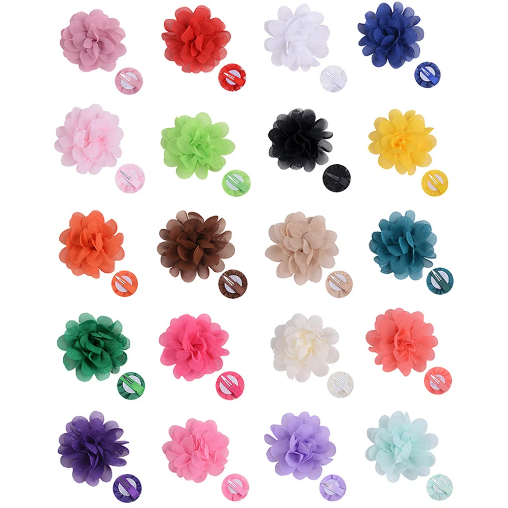 20pcs Flower Hair Clips for Girls Toddler Chiffon Barrettes Kids Accessories Birthday Party Wedding Christmas
20pcs Flower Hair Clips for Girls Toddler Chiffon Barrettes Kids Accessories Birthday Party Wedding Christmas