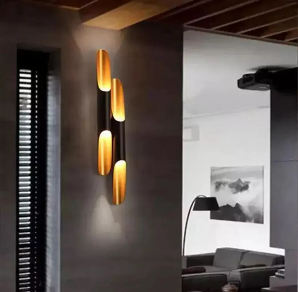Modern NEW Replica Delightfull Coltrane Wall Light Lamp LED Aluminum Pipe Wing 2 Lights Black Golden E27 Wall Lamp Light Sconce
Modern NEW Replica Delightfull Coltrane Wall Light Lamp LED Aluminum Pipe Wing 2 Lights Black Golden E27 Wall Lamp Light Sconce