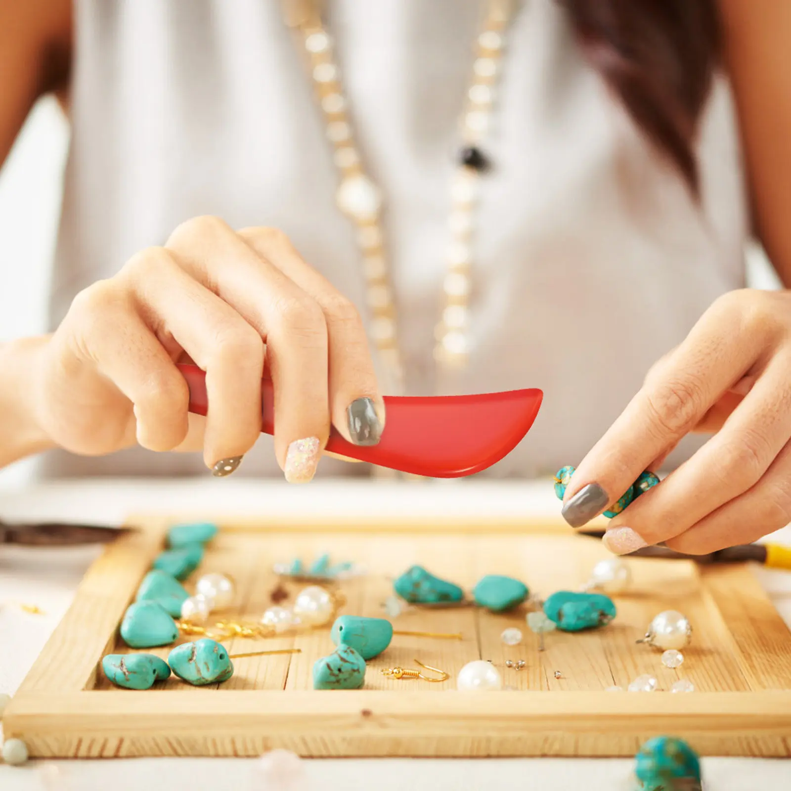 2Pcs Agate Jewelry Polisher Burnisher Tool Smooth Polishing Surface Portable Craft Jewelry Ring Polishing Tools for Jewelers
2Pcs Agate Jewelry Polisher Burnisher Tool Smooth Polishing Surface Portable Craft Jewelry Ring Polishing Tools for Jewelers