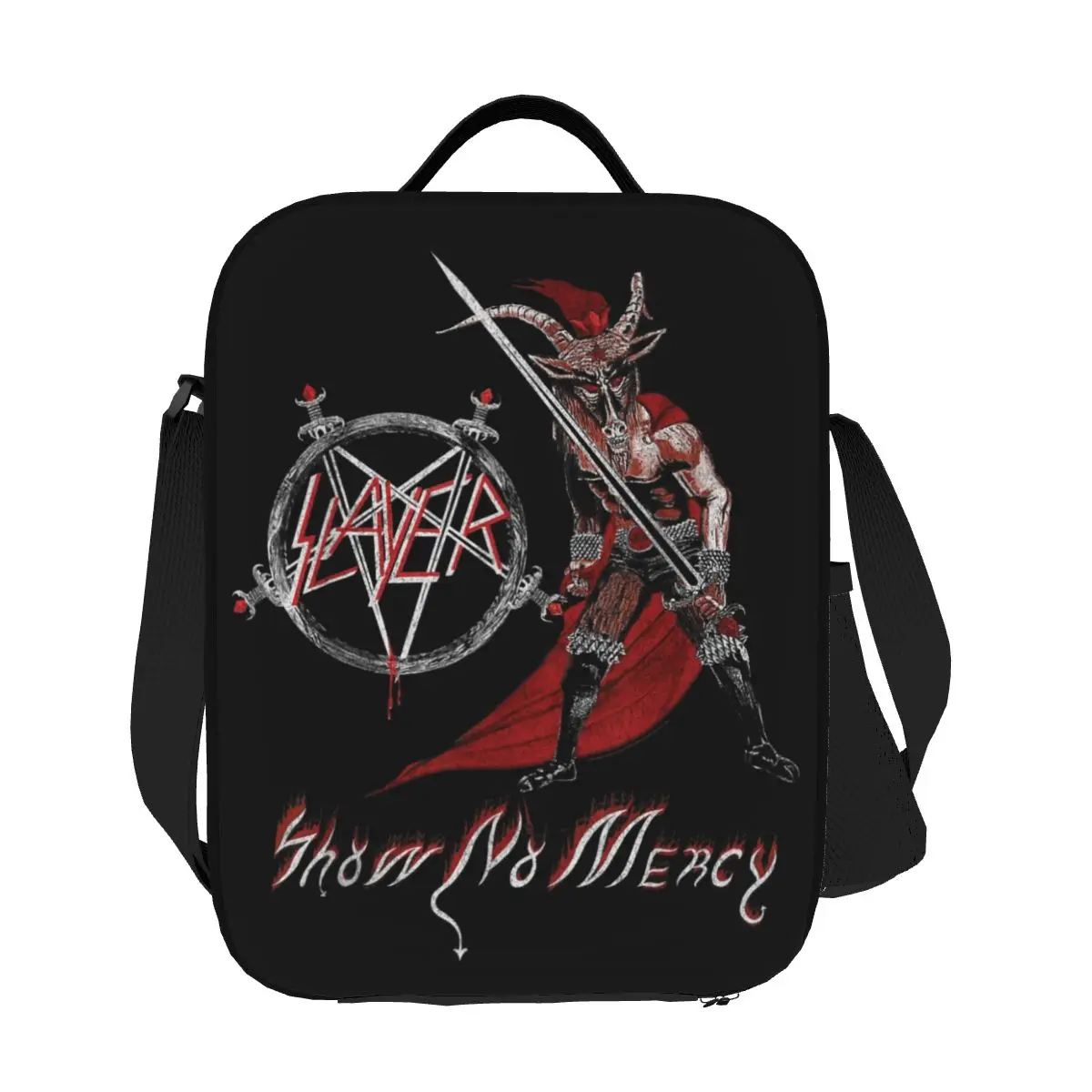 Custom Slayers Heavy Metal Rock Band Insulated Lunch Bags for Camping Travel Portable Thermal Cooler Bento Box Women Kids
Custom Slayers Heavy Metal Rock Band Insulated Lunch Bags for Camping Travel Portable Thermal Cooler Bento Box Women Kids