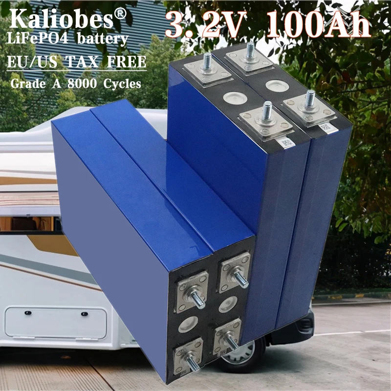 Lifepo4 Battery 3.2V 100AH DIY 12V 24V 48V Rechargeable Cell For RV Vans Campers EV Boats Yacht Golf Carts Forklift Solar Batter
Lifepo4 Battery 3.2V 100AH DIY 12V 24V 48V Rechargeable Cell For RV Vans Campers EV Boats Yacht Golf Carts Forklift Solar Batter