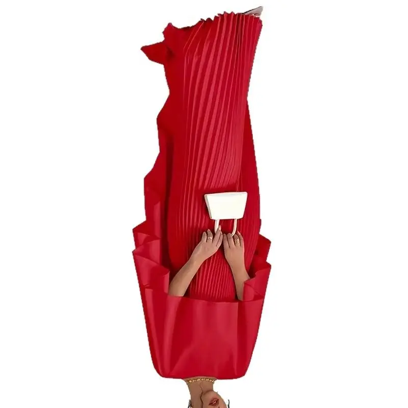 Amazon 2026 New European and American, Fashionable Loose Bat Sleeves Pleated Irregular Temperament Commuting Elegant Dress Women
Amazon 2026 New European and American, Fashionable Loose Bat Sleeves Pleated Irregular Temperament Commuting Elegant Dress Women