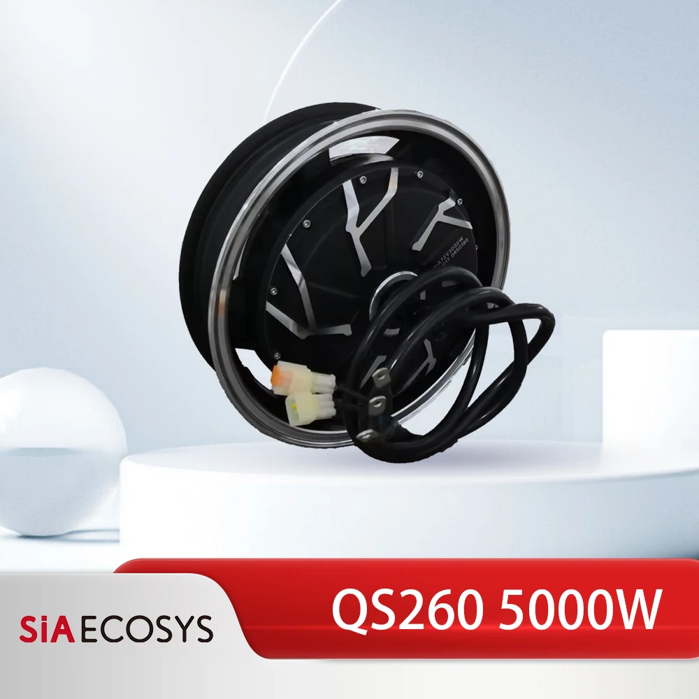 QS Motor QS260 5000W 14inch V4 Hub Motor 48V/72V Double Shaft for Electric Motorcycle High Torque
QS Motor QS260 5000W 14inch V4 Hub Motor 48V/72V Double Shaft for Electric Motorcycle High Torque