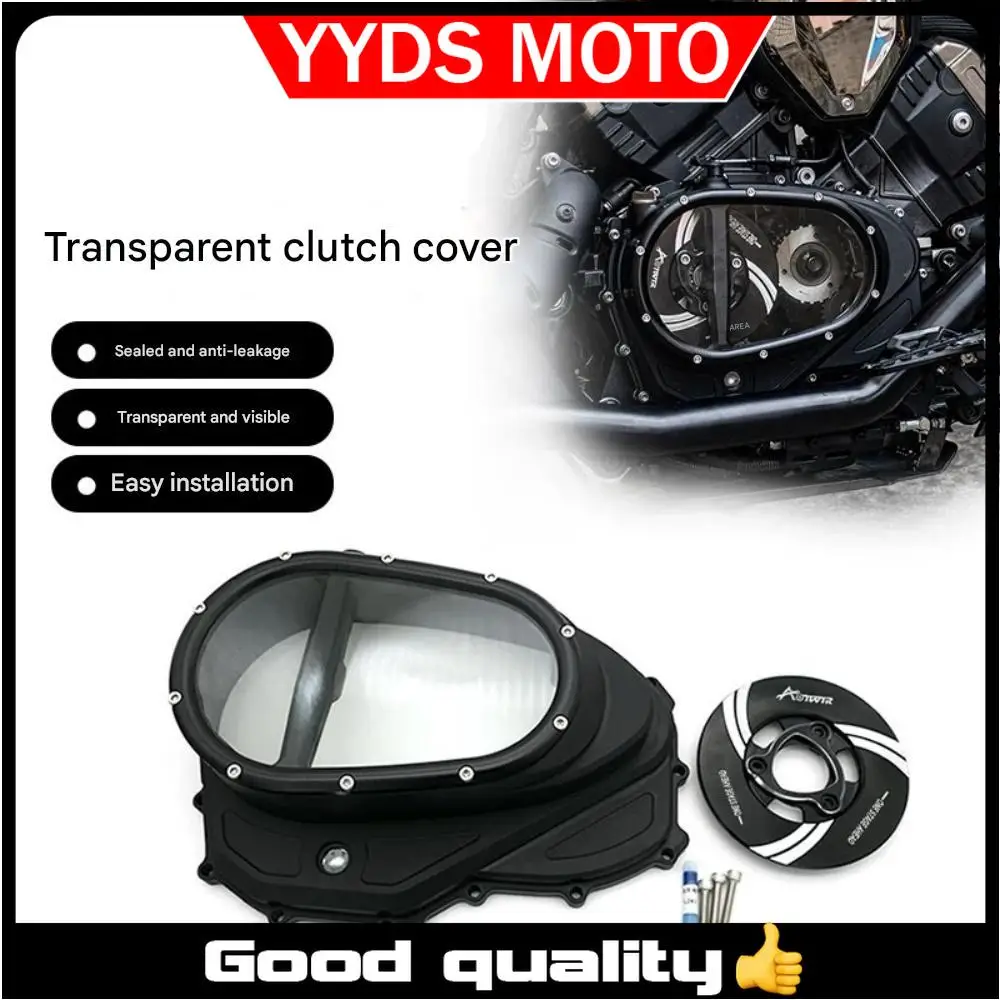 【Good quality】For QJMOTOR SRV 600 transparent clutch cover QJ 600SRV srv600 600 srv engine side cover
【Good quality】For QJMOTOR SRV 600 transparent clutch cover QJ 600SRV srv600 600 srv engine side cover