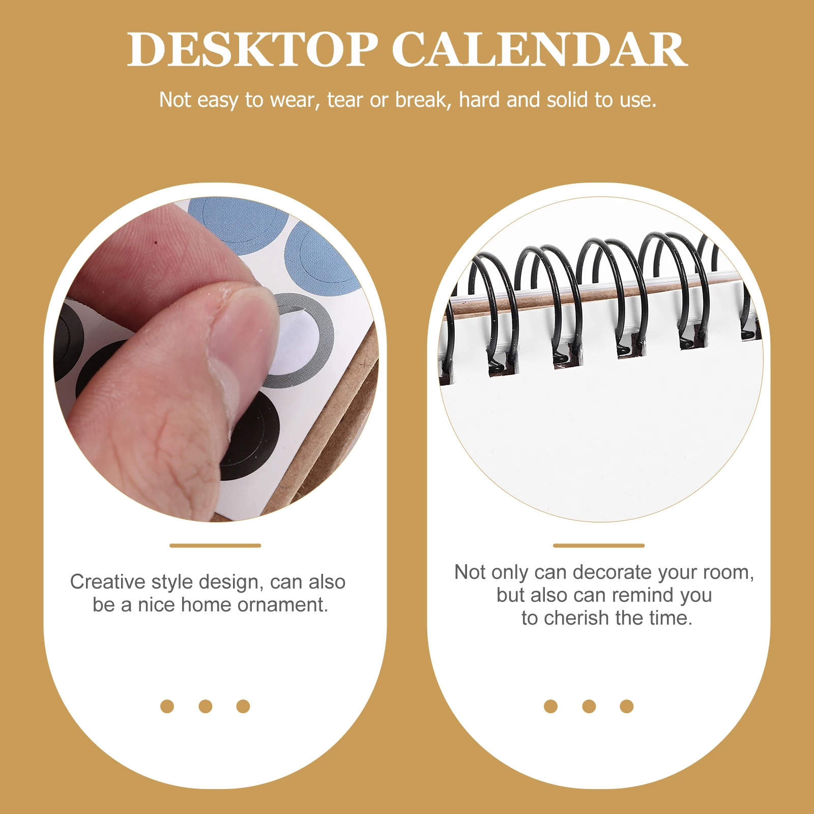 Mini Desk Calendar 2023 2024 White Base Flip Standing Small Calendars for Office Home Desktop Accessories
Mini Desk Calendar 2023 2024 White Base Flip Standing Small Calendars for Office Home Desktop Accessories
