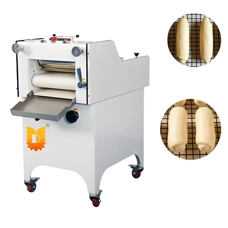 YWM Certificate Small Dough Moulder Dough Press and Roller Machine Short Baguette Hot Dog Toast Bakery Equipment
YWM Certificate Small Dough Moulder Dough Press and Roller Machine Short Baguette Hot Dog Toast Bakery Equipment