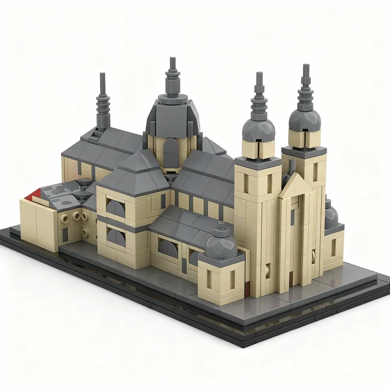 783PCS MOC Architecture Fulda Cathedral Model Bricks DIY Assembly Display Home Decor Gift Collectible Decoration Blocks
783PCS MOC Architecture Fulda Cathedral Model Bricks DIY Assembly Display Home Decor Gift Collectible Decoration Blocks