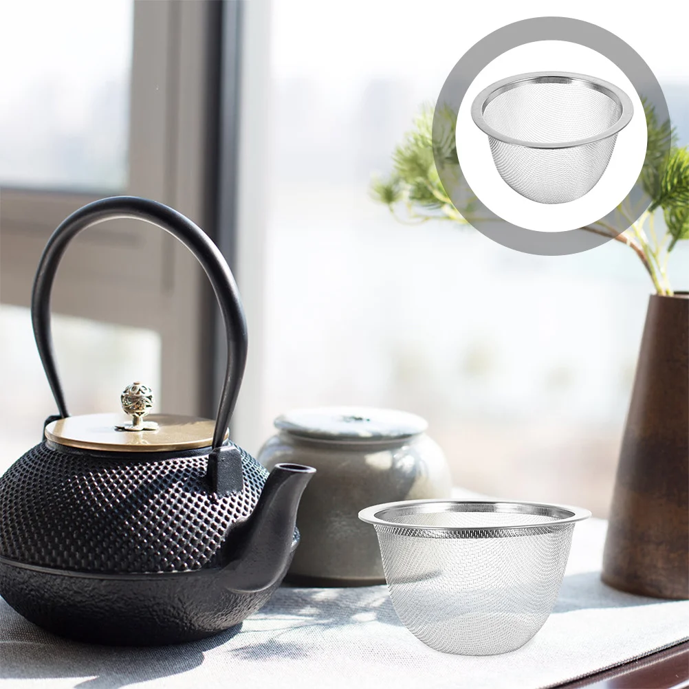 8Pcs Stainless Steel Tea Infuser Basket Replacement Metal Mesh Strainer Insert for Loose Leaf Teapot Coffee Brewers
8Pcs Stainless Steel Tea Infuser Basket Replacement Metal Mesh Strainer Insert for Loose Leaf Teapot Coffee Brewers