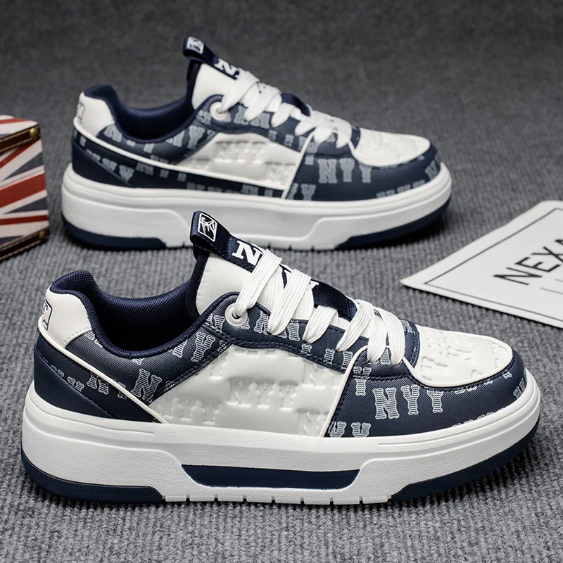 Мужская обувь, новинка 2025, осенние спортивные повседневные универсальные легкие роскошные белые кроссовки на толстой подошве, увеличивающие рост
Мужская обувь, новинка 2025, осенние спортивные повседневные универсальные легкие роскошные белые кроссовки на толстой подошве, увеличивающие рост