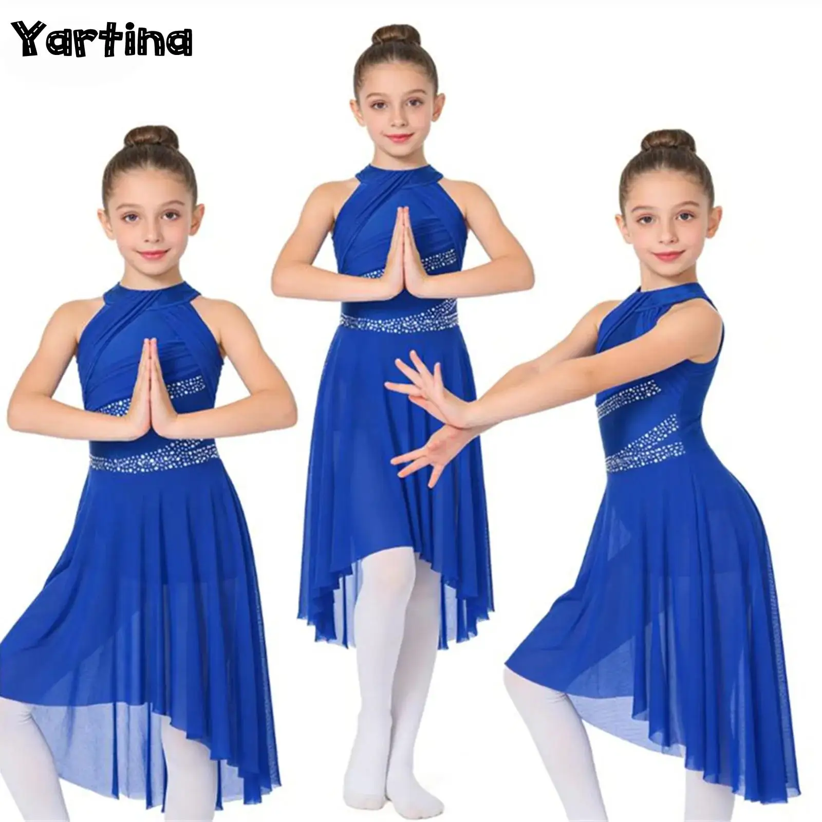 Kids Girls Ballet Jersey Waltz Lyrical Dance Dress Standard Ballroom Latin Tango Dance Dresses Gymnastics Figure Skating Costume
Kids Girls Ballet Jersey Waltz Lyrical Dance Dress Standard Ballroom Latin Tango Dance Dresses Gymnastics Figure Skating Costume